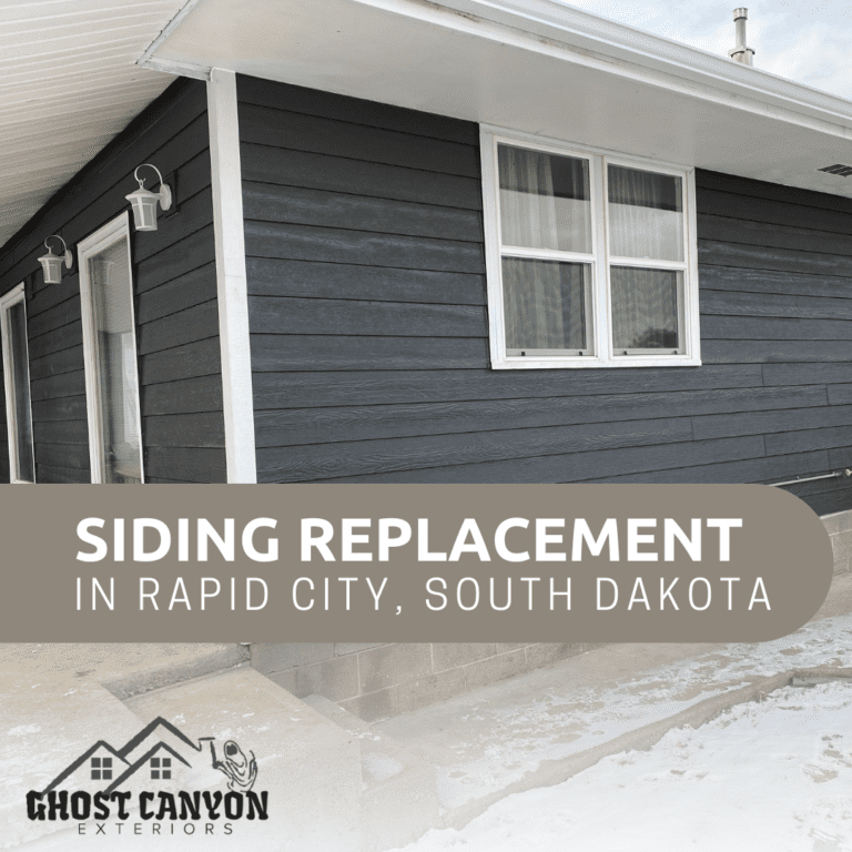 residential home siding replacement in Rapid City, South Dakota